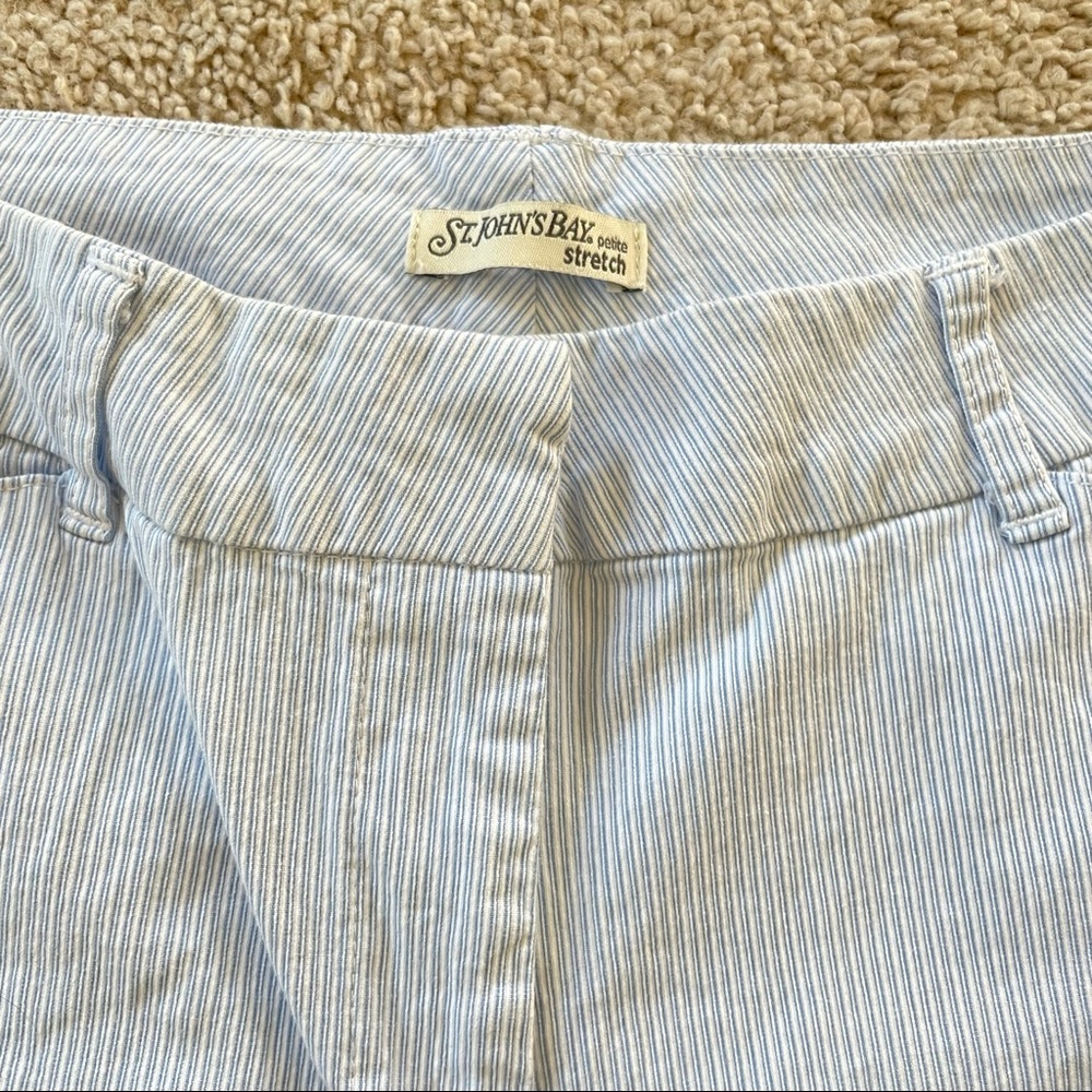 Striped Capris - Picture 3 of 4